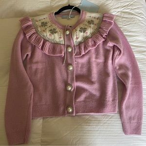 Hill House Home Pink Desk Cardigan